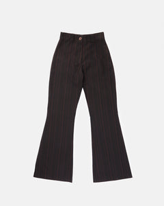 PANTALÓN FLARE ROJO-NEGRO