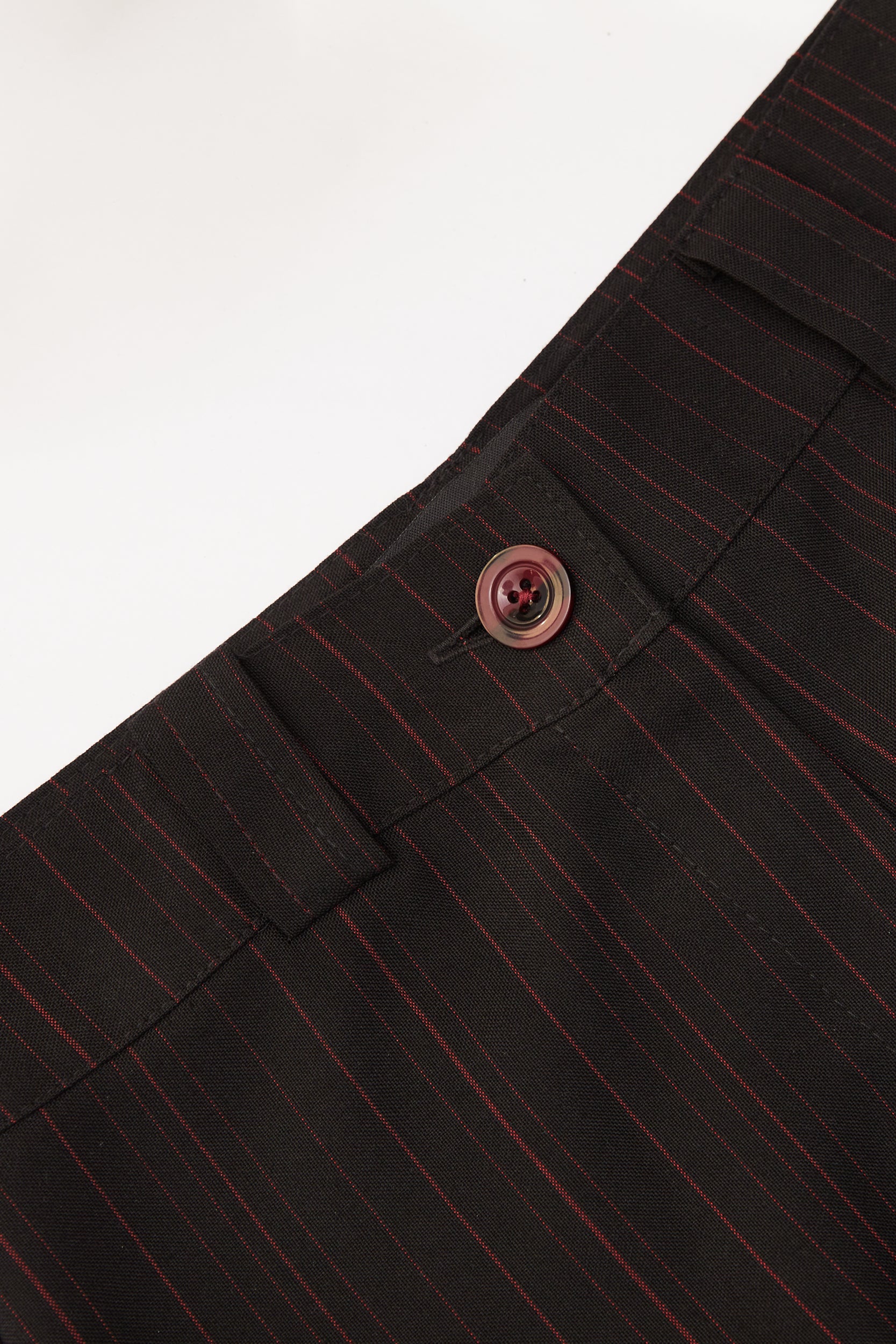 PANTALÓN FLARE ROJO-NEGRO