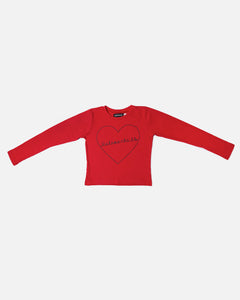 BABY TEE ROJA PALOSANTO 14