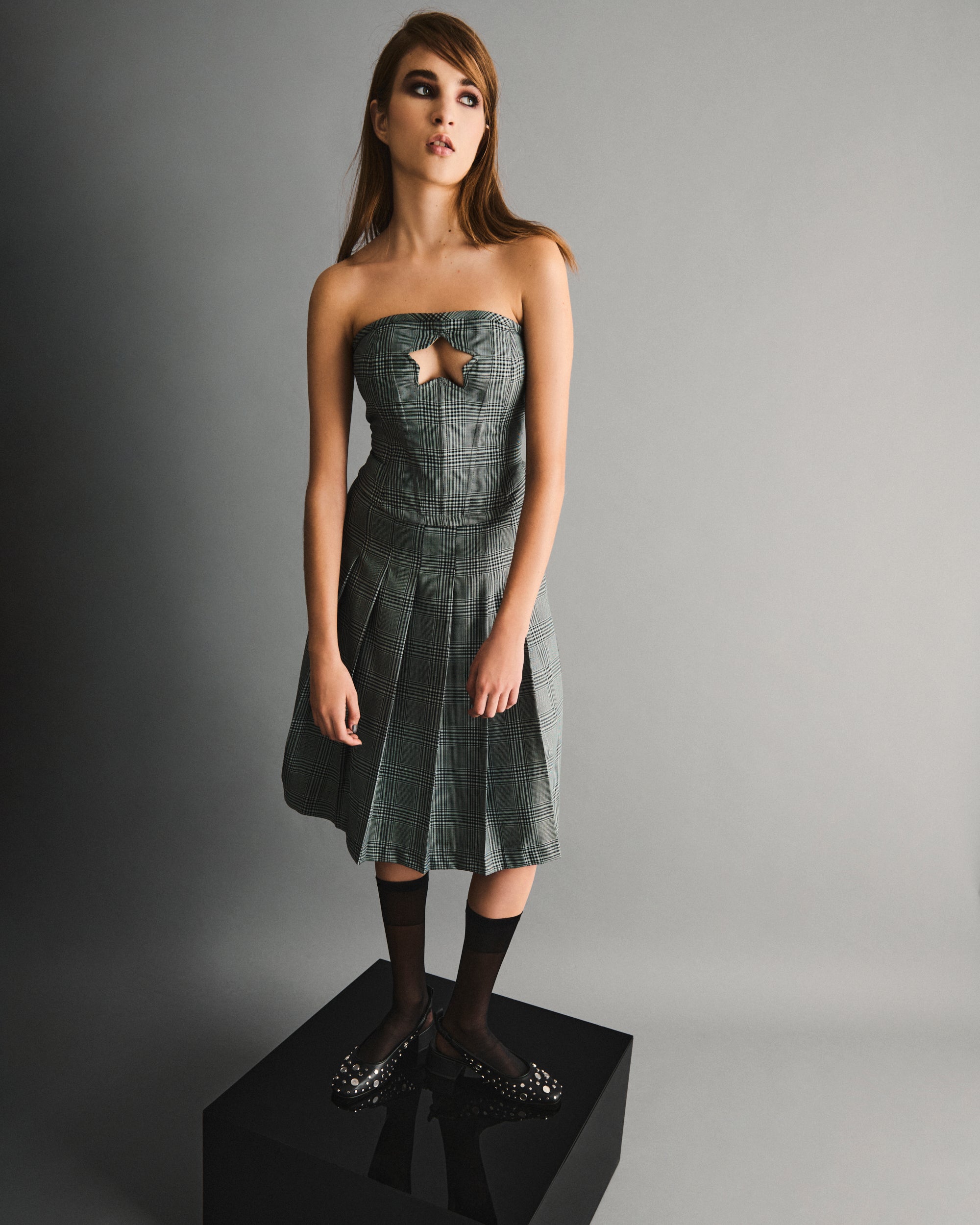 CORSET ESTRELLA CASIMIR CELESTE-GRIS
