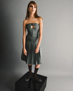 CORSET ESTRELLA CASIMIR CELESTE-GRIS