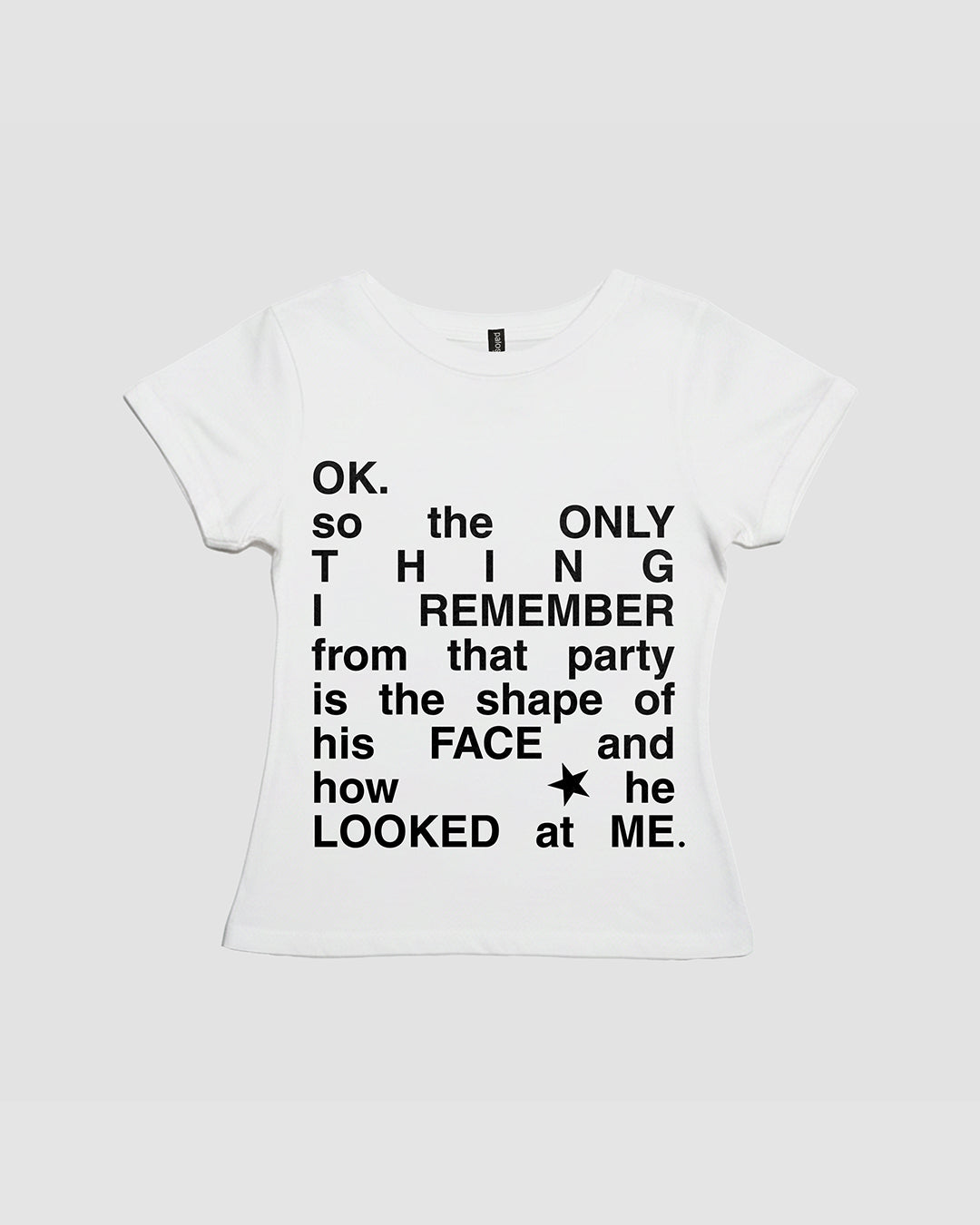 BABY TEE PS OK