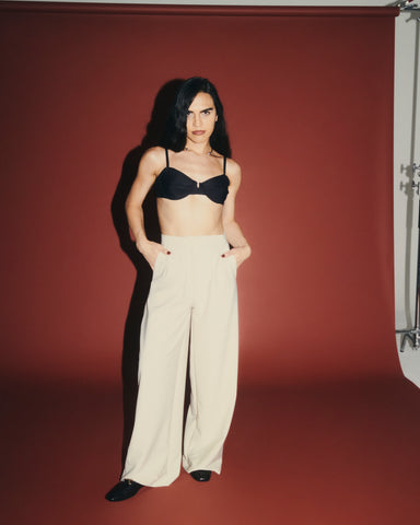 Pantalón Sastre Beige