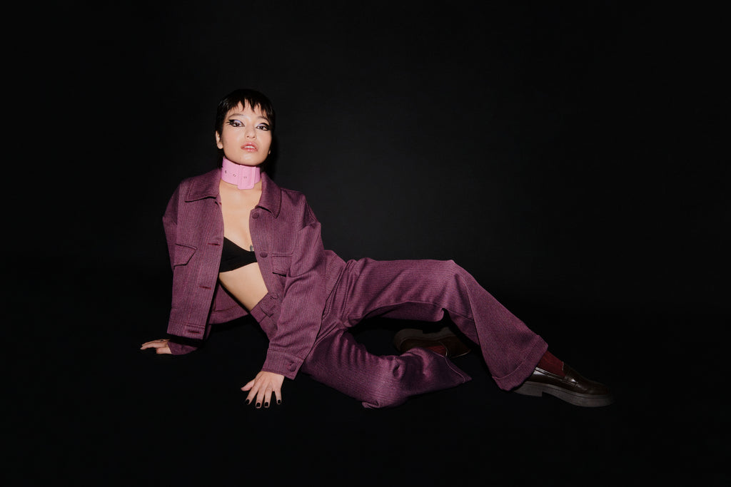 Chaqueta Ana morado