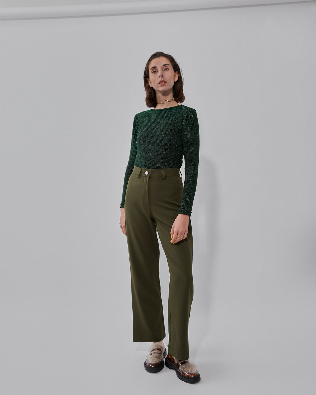 Pantalón Lucía verde